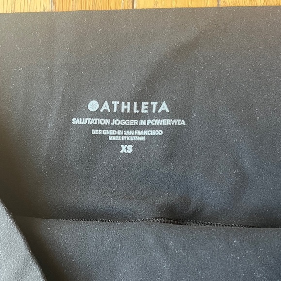 Athleta Salutation Black PowerVita Jogger - Picture 2 of 7